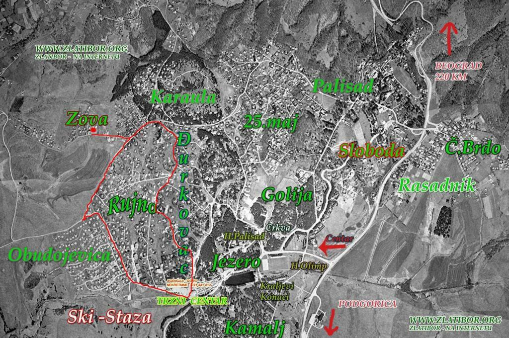 Apartmani Nova Zova Zlatibor Exteriör bild